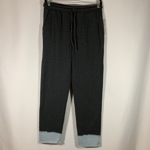 Zella Dark Grey & Blue All Day Straight Leg Sweatpants NWT - Picture 1 of 8